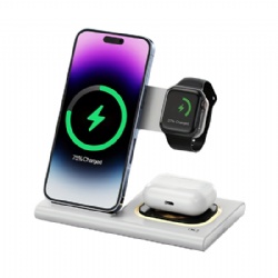 3 IN 1  foldable wireless charger