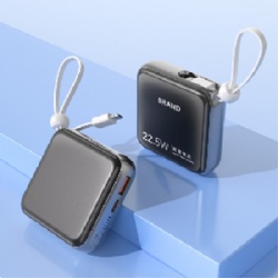 Build in cable power bank 10000mah