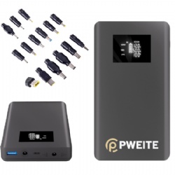 DC12  3.3V-24V DC UPS power bank 20000mah